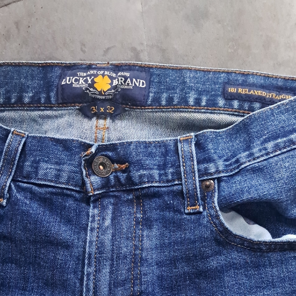 Lucky Brand Men's Relaxed Fit Denim Jeans